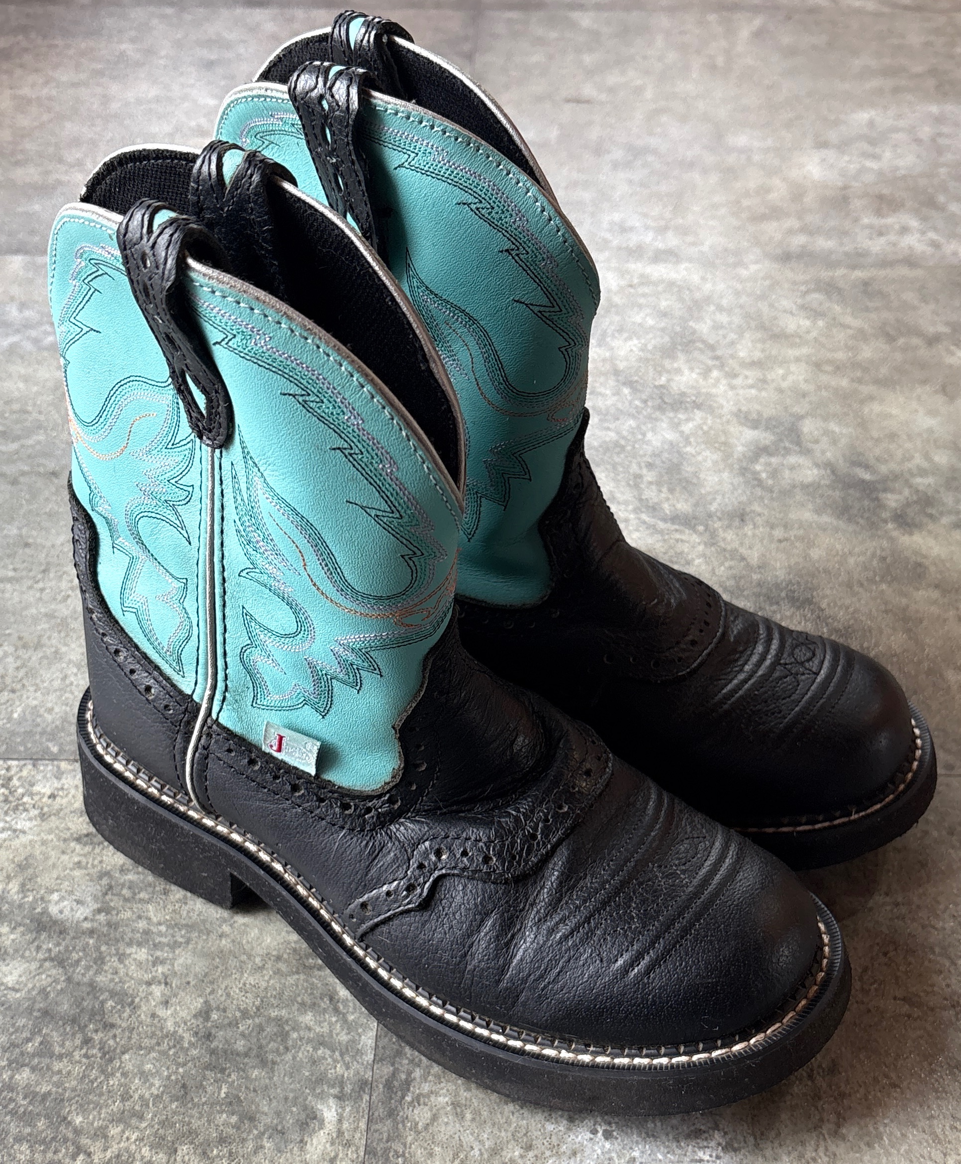 Justin Gypsy Collection Fatbaby Style Boots Size 8.5