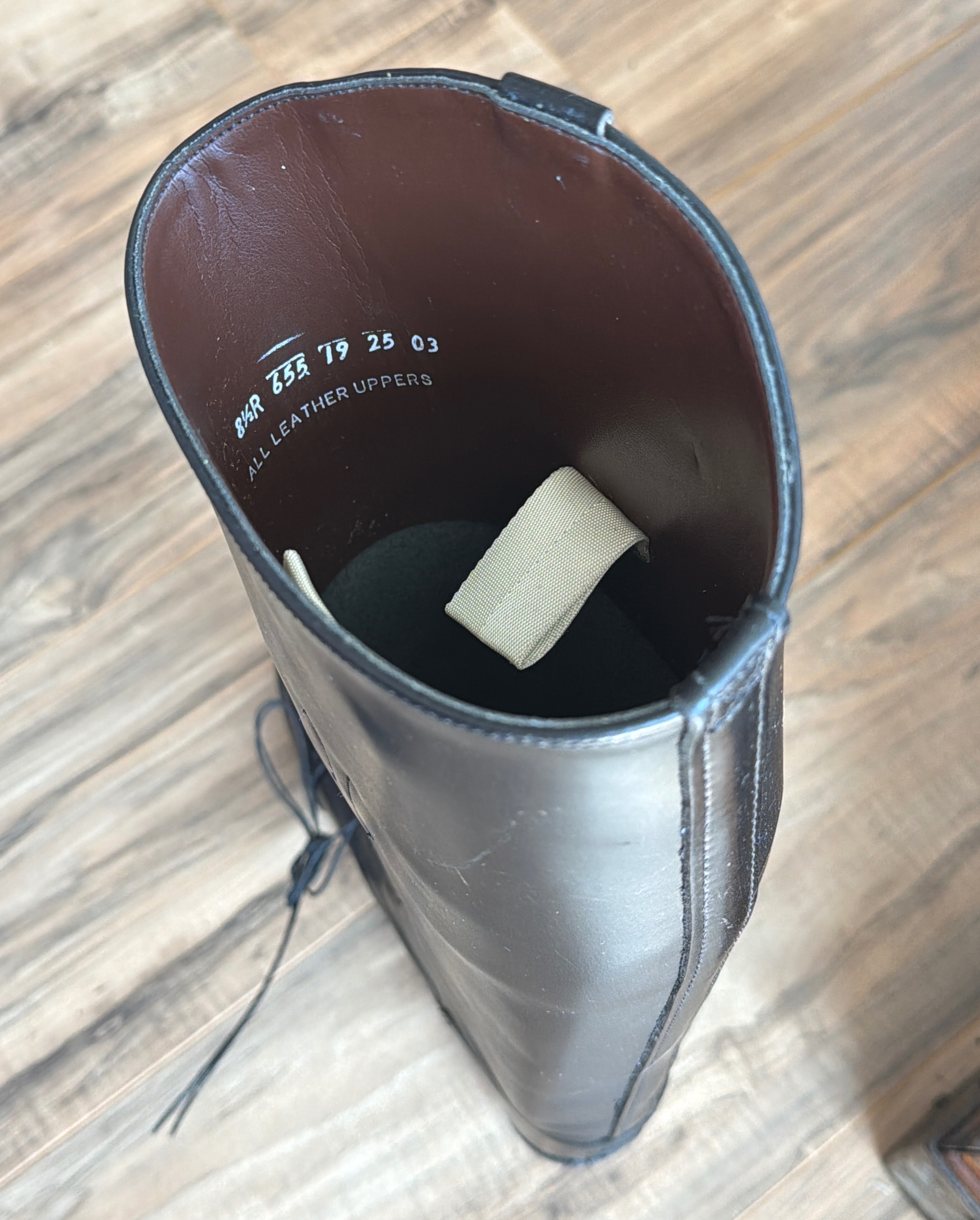 8.5R Leather Devon-Aire Field Boots