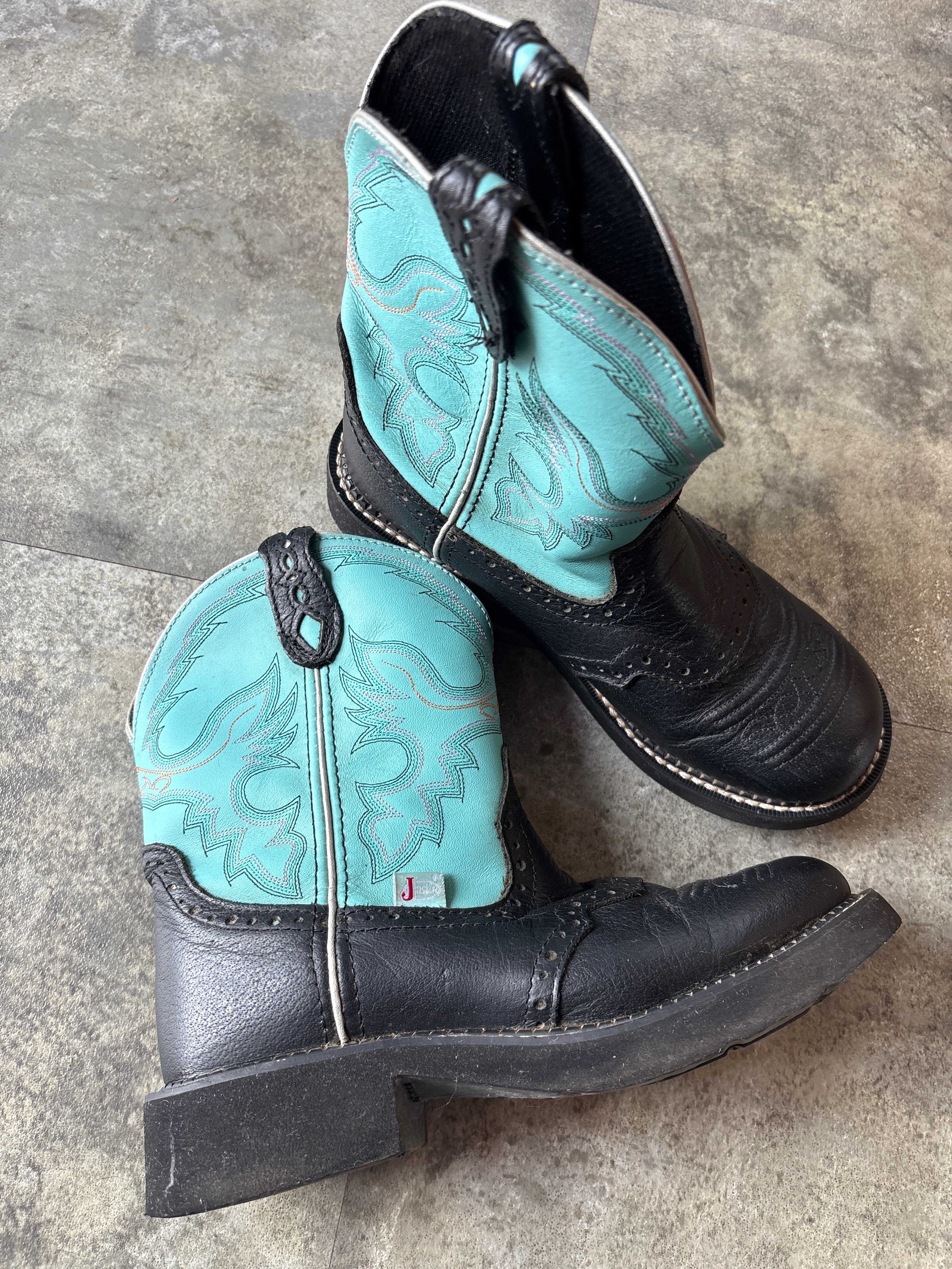 Justin Gypsy Collection Fatbaby Style Boots Size 8.5